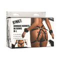 STRICT Bondage Harness with Bows Black M/L by XR Brands