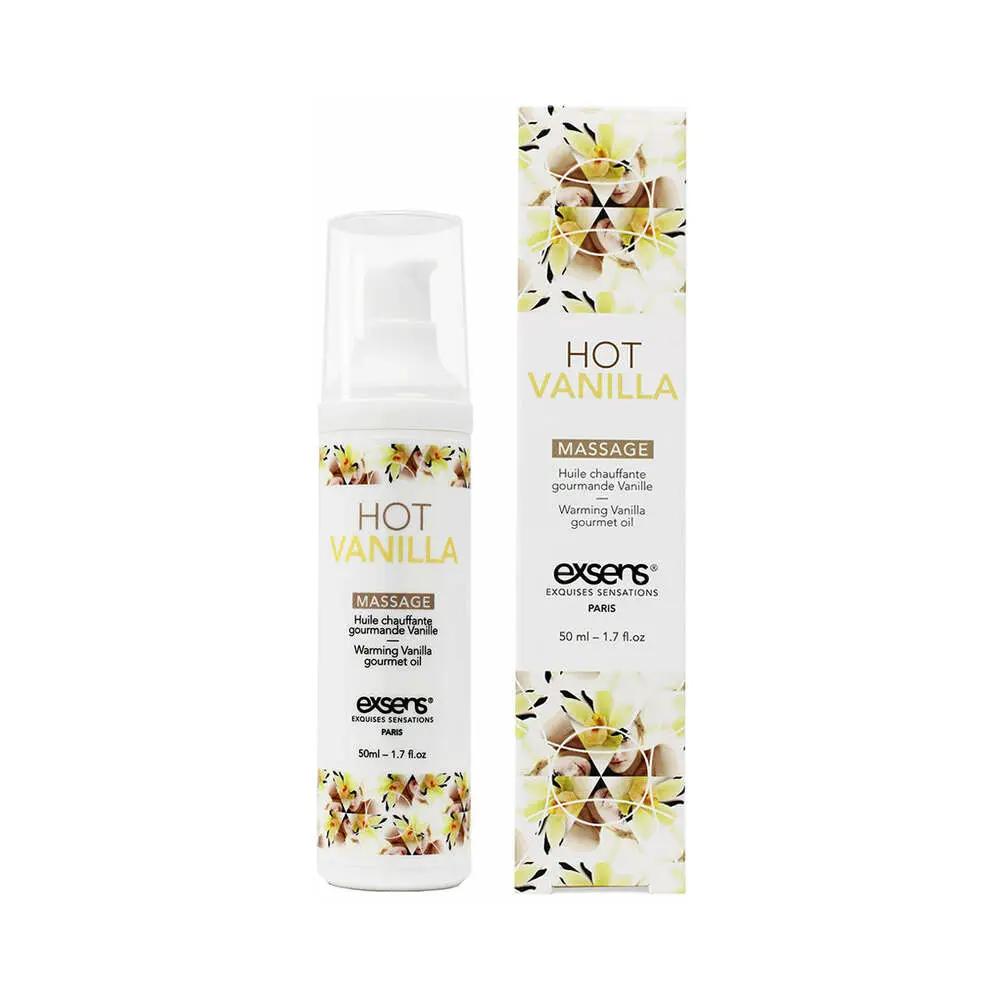 Exsens Warming Massage Oil Hot Vanilla 1.7 oz. by Exsens