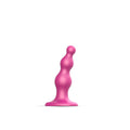 Strap-On-Me Dildo Plug Beads Small Raspberry by Lovely Planet